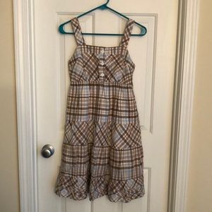 So Spring Plaid Dress